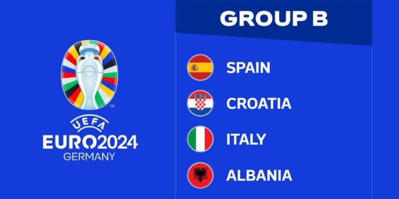  Cập nhật lịch thi đấu Euro 2024 bảng B